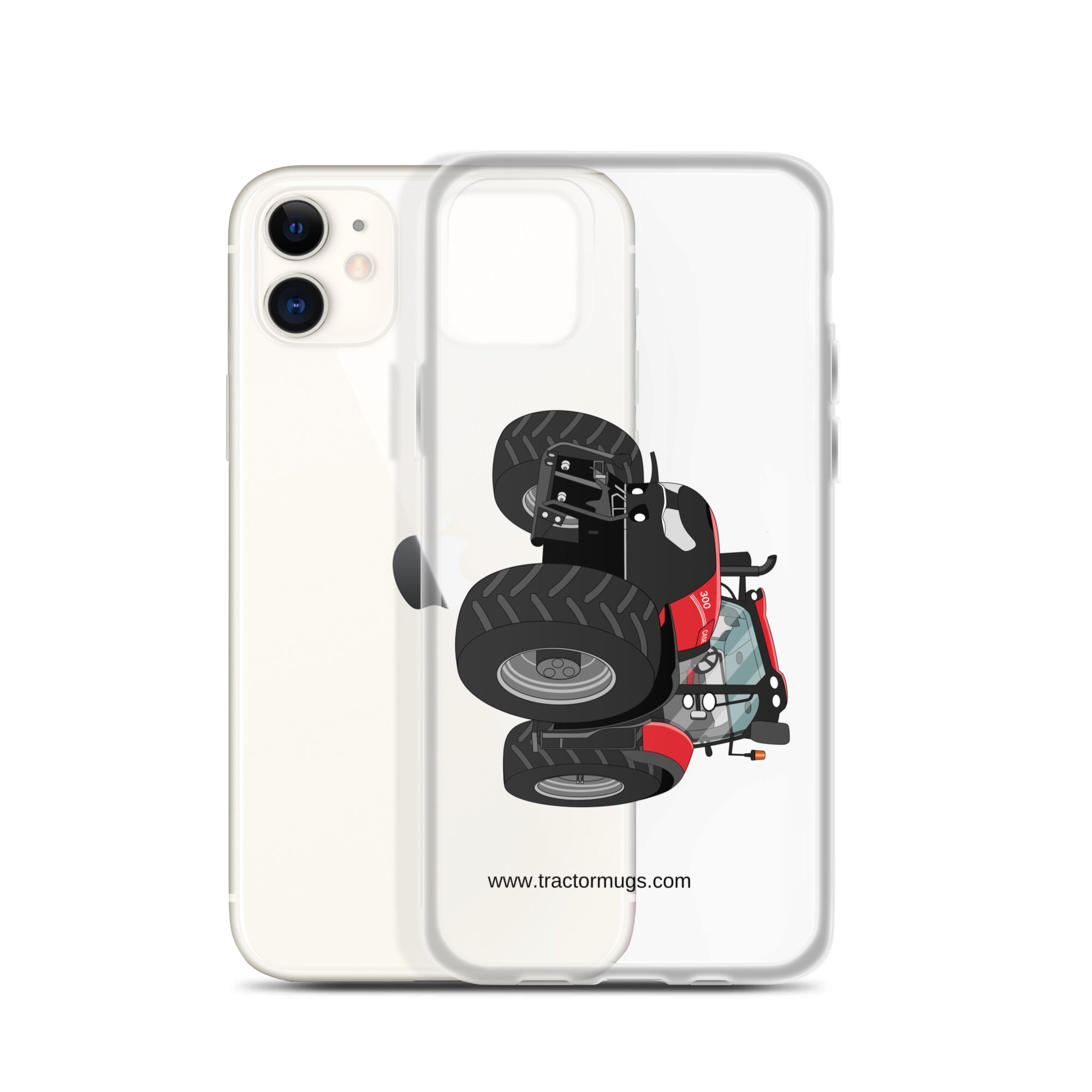 IH Case IH Optum 300 CVX | Clear Case for iPhone® Quality Farmers Merch