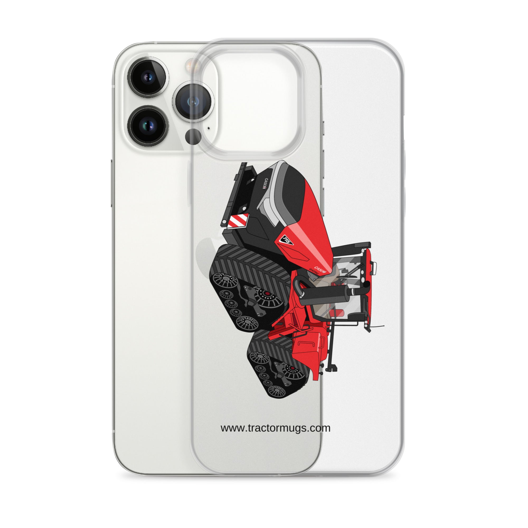 IH Case IH Quadtrac 715 | Clear Case for iPhone® Quality Farmers Merch