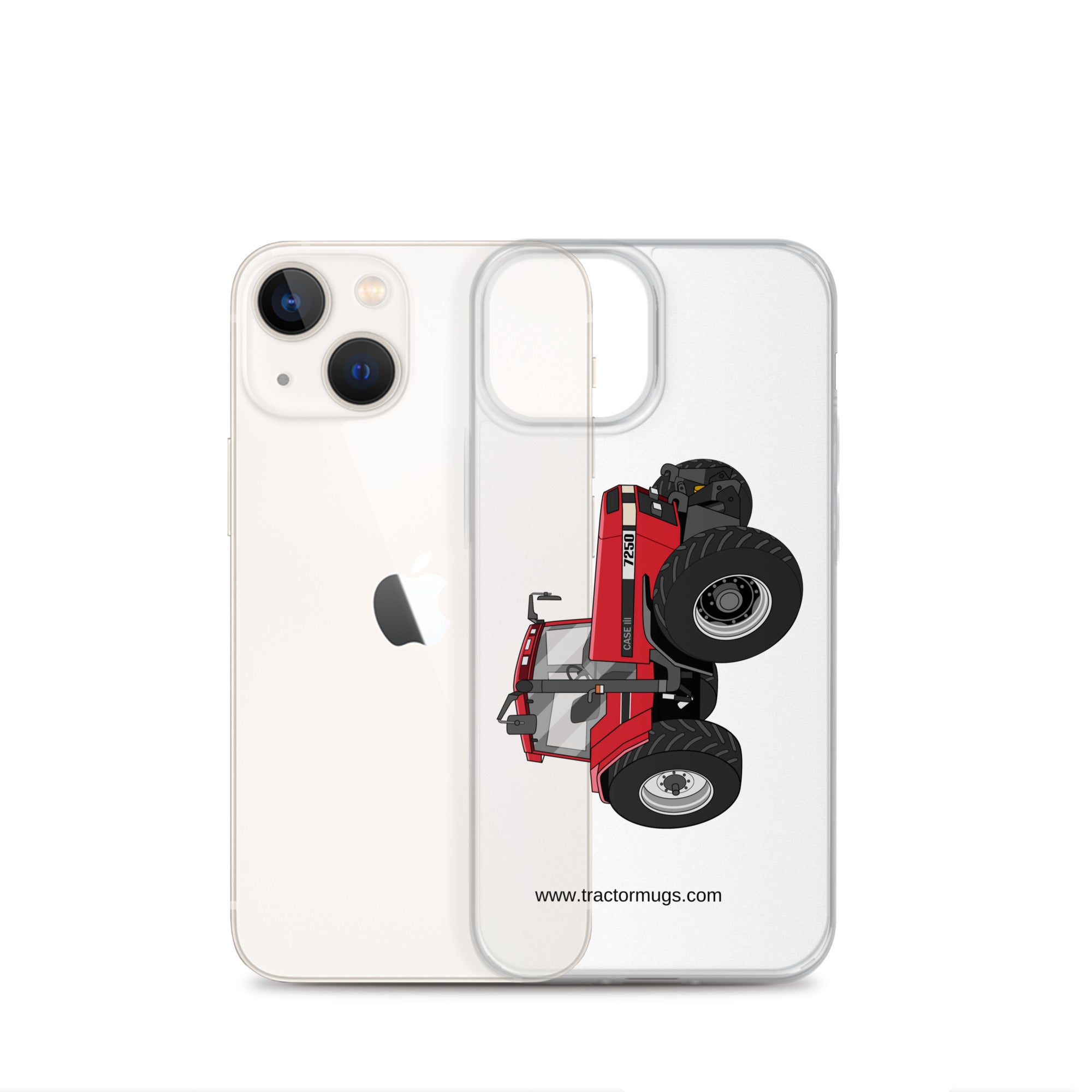 IH Clear Case for iPhone® Case IH 7250   |  Clear Case for iPhone® Quality Farmers Merch