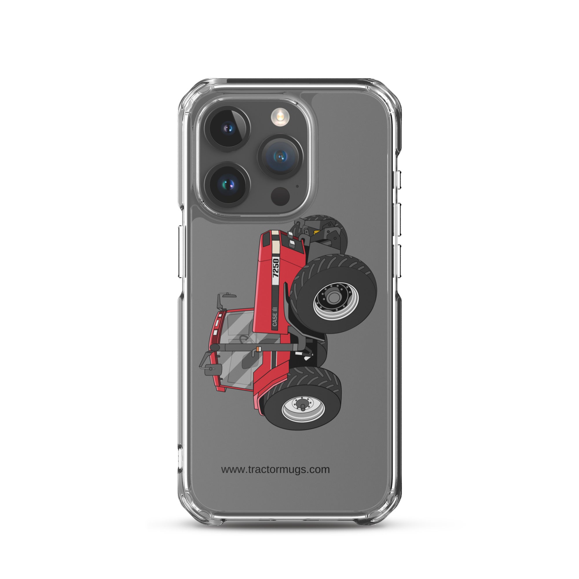 IH Clear Case for iPhone® iPhone 15 Pro Case IH 7250   |  Clear Case for iPhone® Quality Farmers Merch