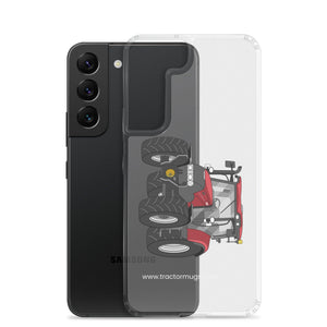 IH Clear Case for Samsung® Case IH Maxxum 145 | Clear Case for Samsung® Quality Farmers Merch