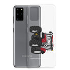 IH Clear Case for Samsung® Case IH Maxxum 150 Activedrive 8 | Clear Case for Samsung® Quality Farmers Merch