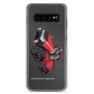 IH Clear Case for Samsung® Samsung Galaxy S10+ Case IH Quadtrac 715 | Clear Case for Samsung® Quality Farmers Merch