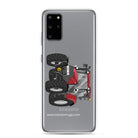 IH Clear Case for Samsung® Samsung Galaxy S20 Plus Case IH Maxxum 145 | Clear Case for Samsung® Quality Farmers Merch
