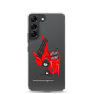 IH Clear Case for Samsung® Samsung Galaxy S22 Case IH Axial Flow 2188 Harvester | Clear Case for Samsung® Quality Farmers Merch