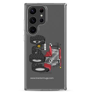 IH Clear Case for Samsung® Samsung Galaxy S23 Ultra Case IH Maxxum 145 | Clear Case for Samsung® Quality Farmers Merch