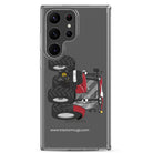 IH Clear Case for Samsung® Samsung Galaxy S23 Ultra Case IH Maxxum 150 Activedrive 8 | Clear Case for Samsung® Quality Farmers Merch