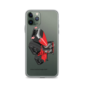 IH iPhone 11 Pro Case IH Quadtrac 715 | Clear Case for iPhone® Quality Farmers Merch
