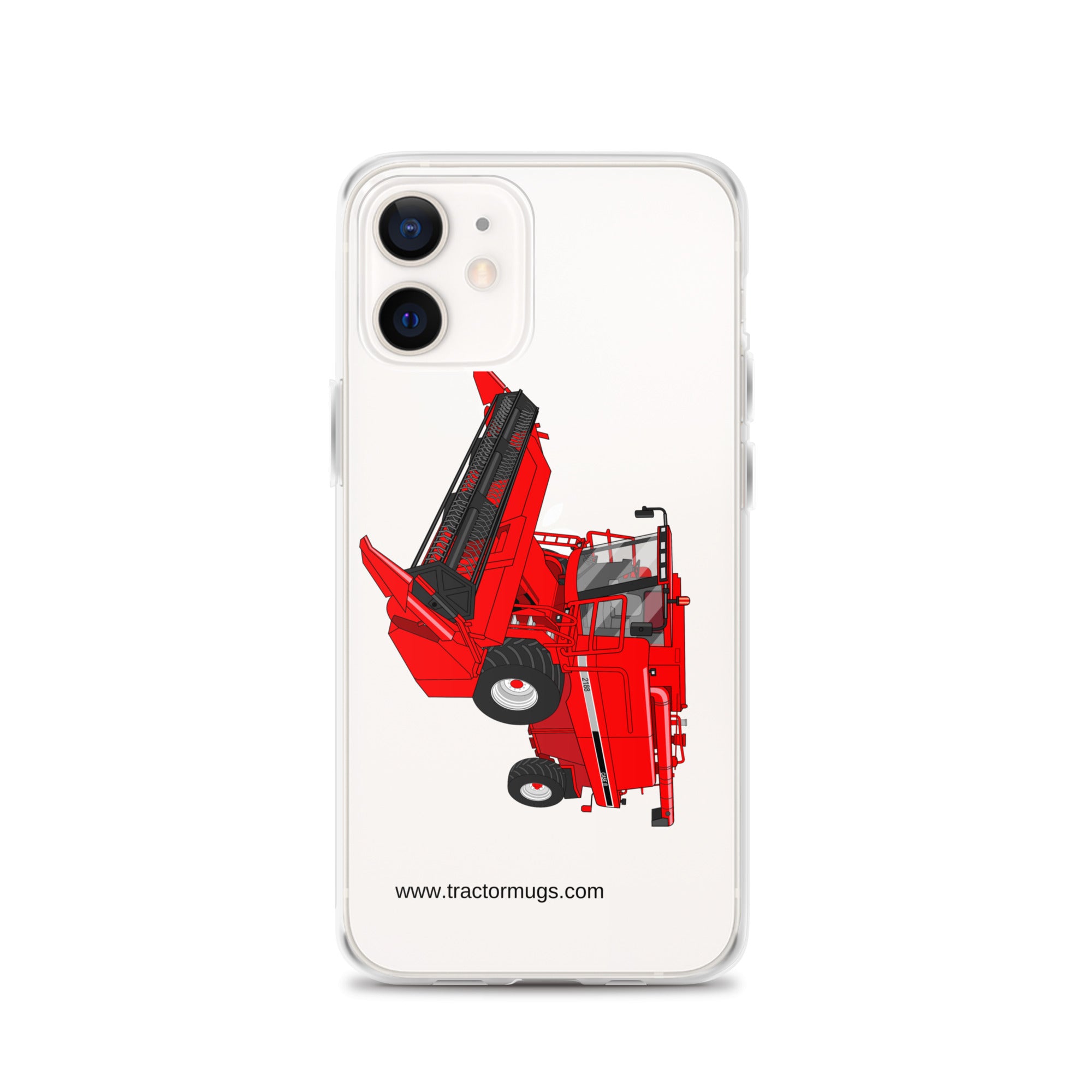 IH iPhone 12 Case IH Axial Flow 2188 Harvester | Clear Case for iPhone® Quality Farmers Merch