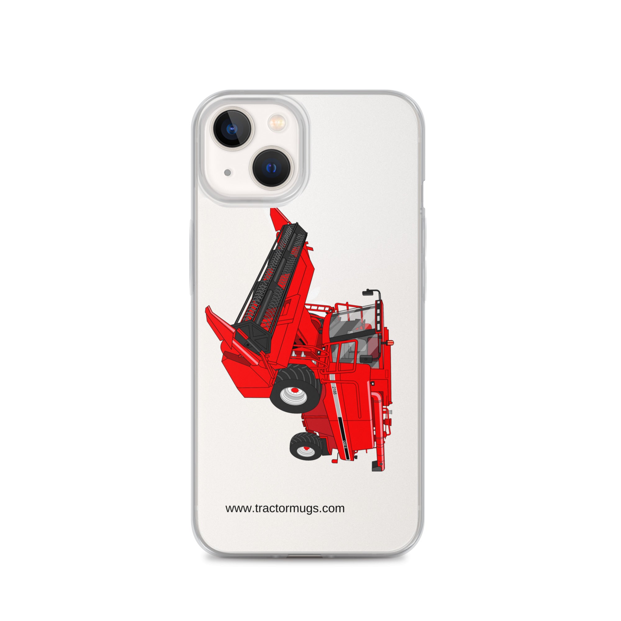 IH iPhone 13 Case IH Axial Flow 2188 Harvester | Clear Case for iPhone® Quality Farmers Merch