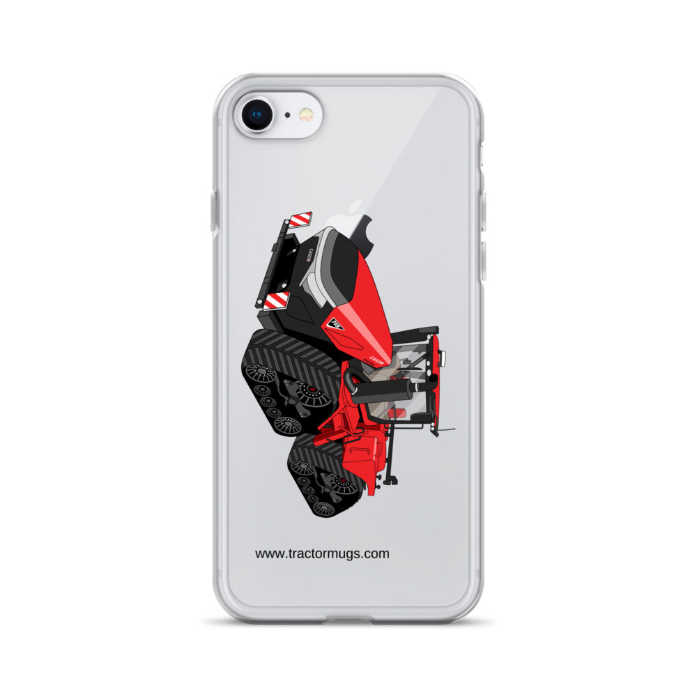 IH iPhone 7/8 Case IH Quadtrac 715 | Clear Case for iPhone® Quality Farmers Merch