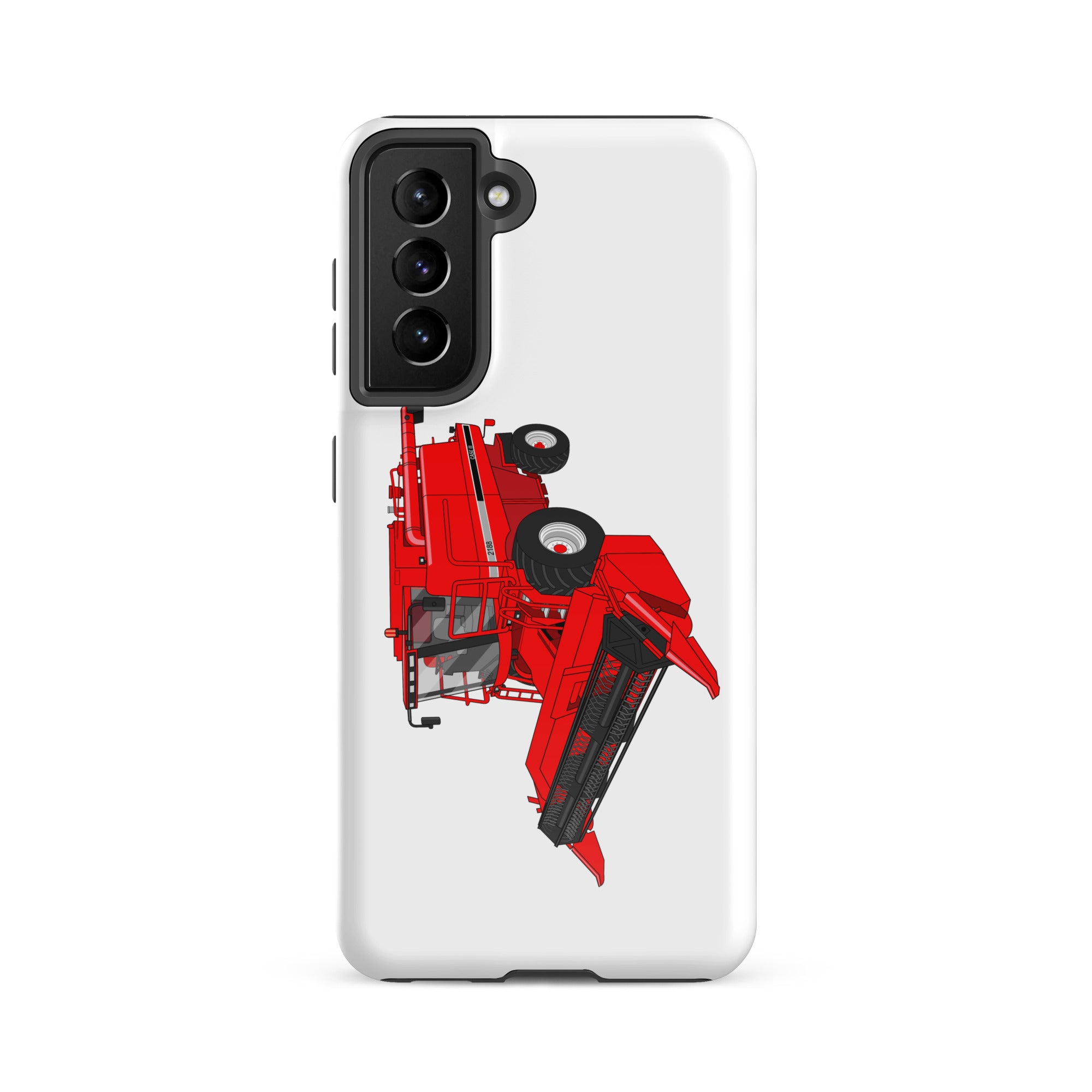 IH Tough case for Samsung® Samsung Galaxy S21 FE Case IH Axial Flow 2188 Harvester | Tough case for Samsung® Quality Farmers Merch