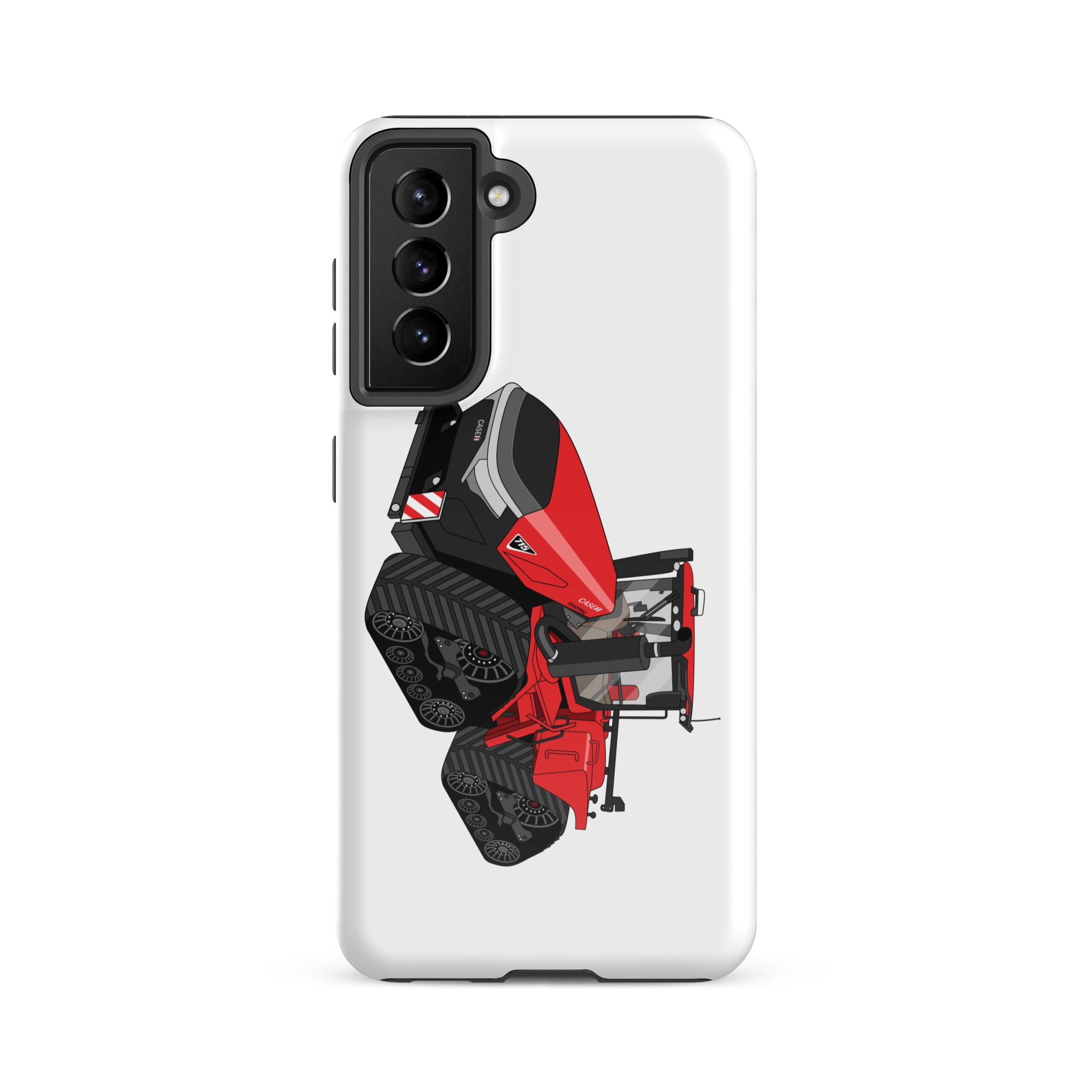 IH Tough case for Samsung® Samsung Galaxy S21 FE Case IH Quadtrac 715 | Tough case for Samsung® Quality Farmers Merch
