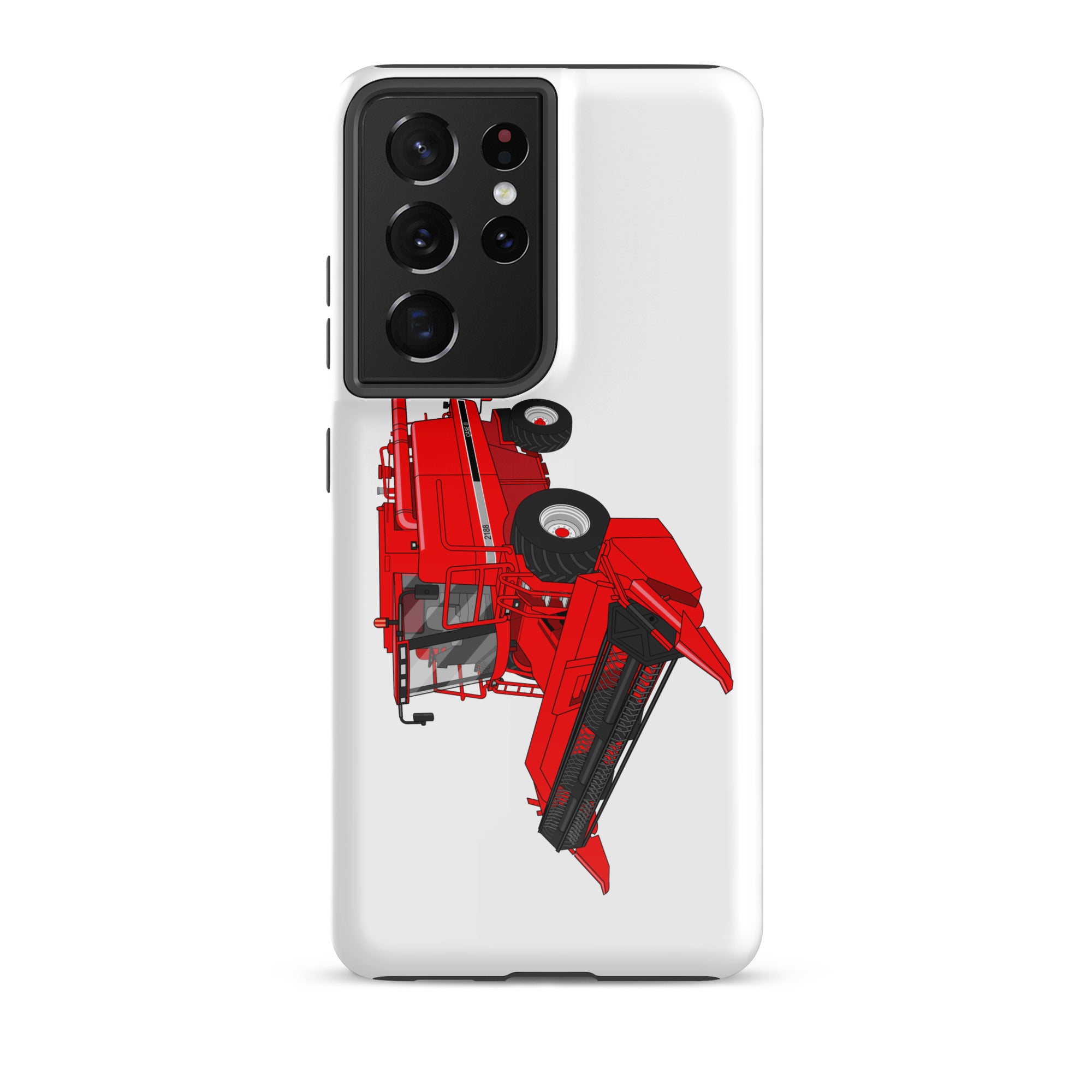 IH Tough case for Samsung® Samsung Galaxy S21 Ultra Case IH Axial Flow 2188 Harvester | Tough case for Samsung® Quality Farmers Merch