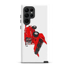 IH Tough case for Samsung® Samsung Galaxy S22 Ultra Case IH Axial Flow 2188 Harvester | Tough case for Samsung® Quality Farmers Merch