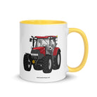IH Yellow / 11 oz Case IH Maxxum 145 | Mug with Color Inside Quality Farmers Merch