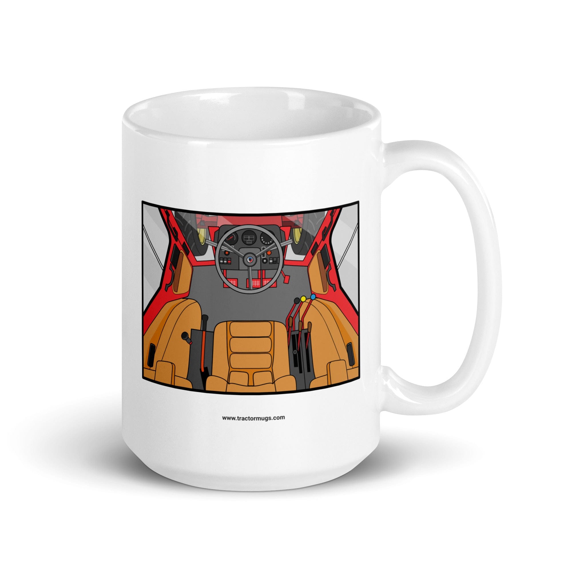 International 15 oz International Cabin | White glossy mug Quality Farmers Merch