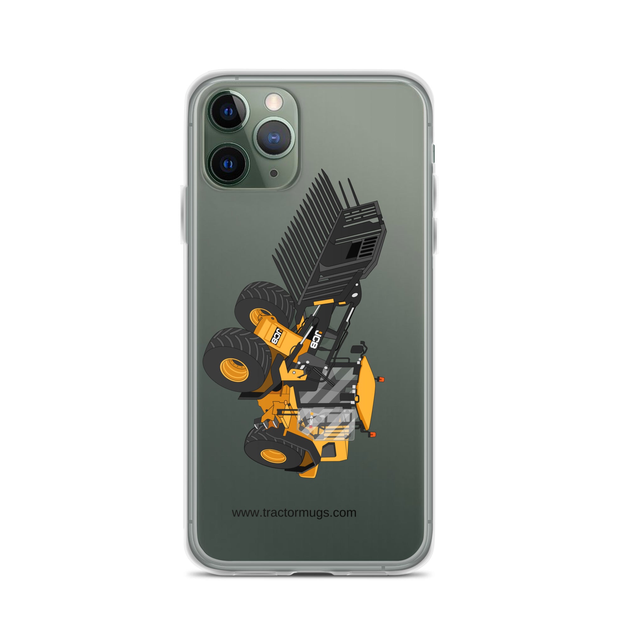 JCB Clear Case for iPhone® iPhone 11 Pro JCB 435 S Farm Master | Clear Case for iPhone® Quality Farmers Merch