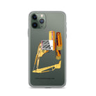 JCB Clear Case for iPhone® iPhone 11 Pro JCB 814 Super | Clear Case for iPhone® Quality Farmers Merch