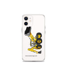 JCB Clear Case for iPhone® iPhone 12 mini JCB 5CX Backhoe | Clear Case for iPhone® Quality Farmers Merch