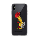 JCB Clear Case for iPhone® iPhone X/XS JCB 4D Backhoe | Clear Case for iPhone® Quality Farmers Merch