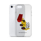 JCB Clear Case for iPhone® JCB 3CX White Cabin 2WD | Clear Case for iPhone® Quality Farmers Merch