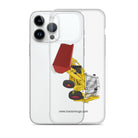 JCB Clear Case for iPhone® JCB 3CX White Cabin 2WD | Clear Case for iPhone® Quality Farmers Merch