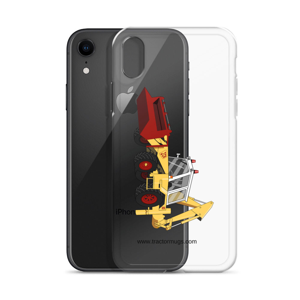 JCB Clear Case for iPhone® JCB 3D (1975) | Clear Case for iPhone® Quality Farmers Merch