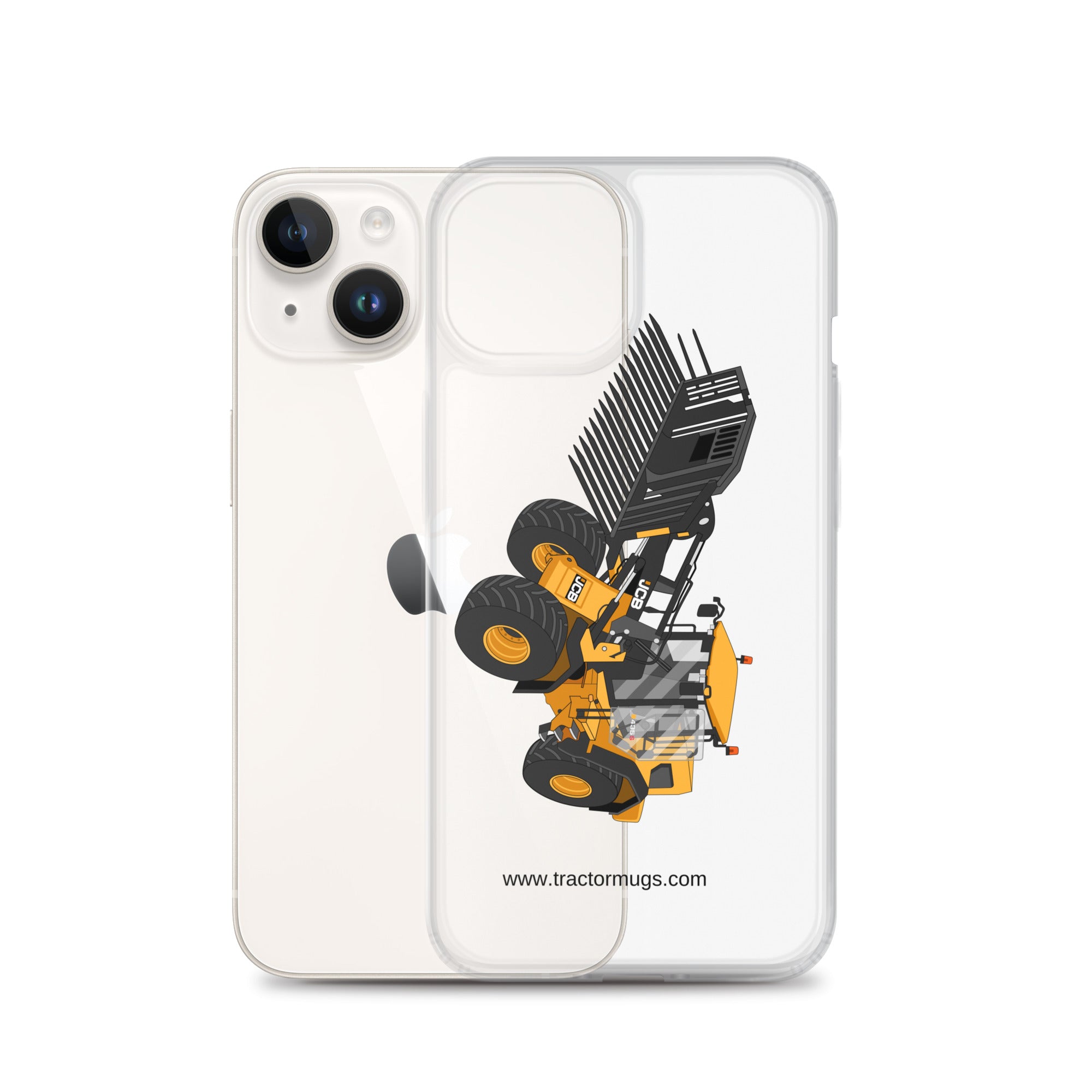 JCB Clear Case for iPhone® JCB 435 S Farm Master | Clear Case for iPhone® Quality Farmers Merch