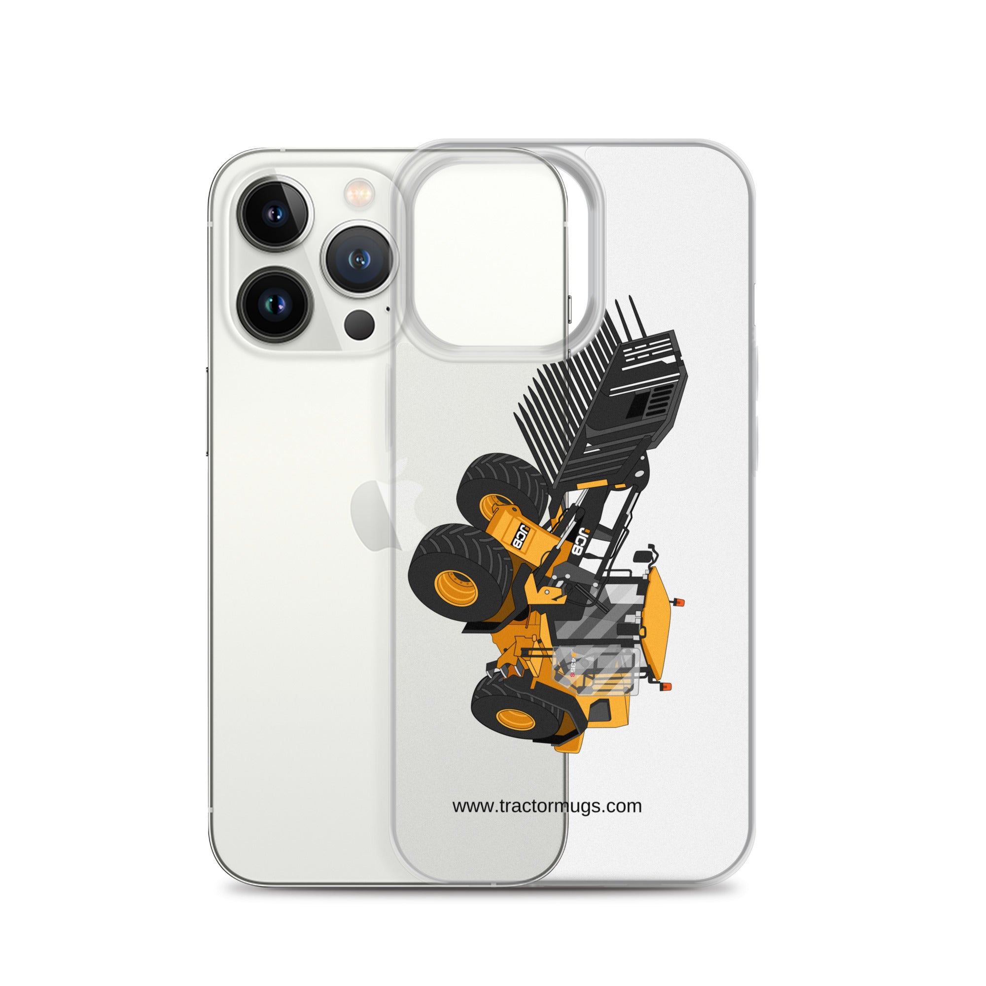 JCB Clear Case for iPhone® JCB 435 S Farm Master | Clear Case for iPhone® Quality Farmers Merch
