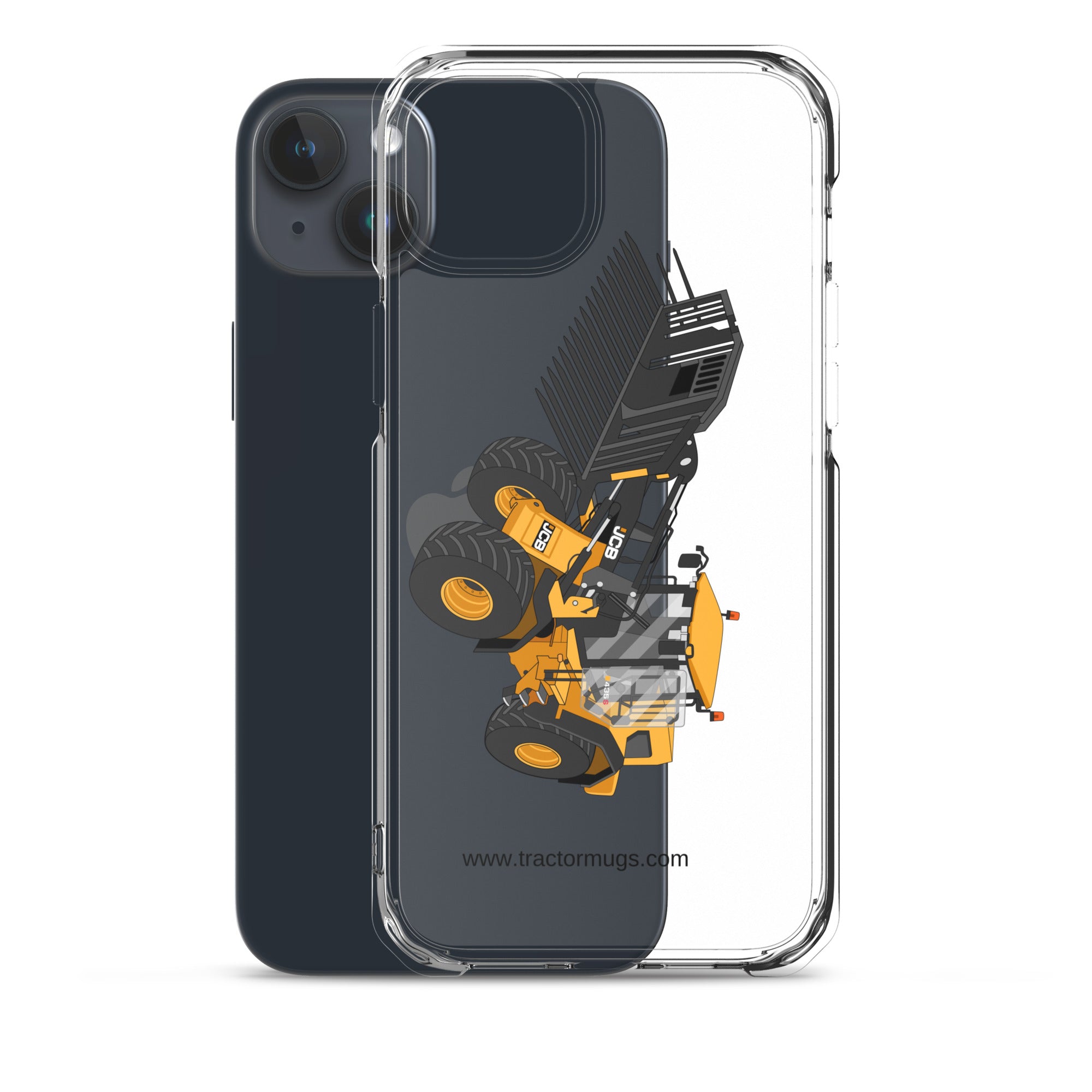 JCB Clear Case for iPhone® JCB 435 S Farm Master | Clear Case for iPhone® Quality Farmers Merch