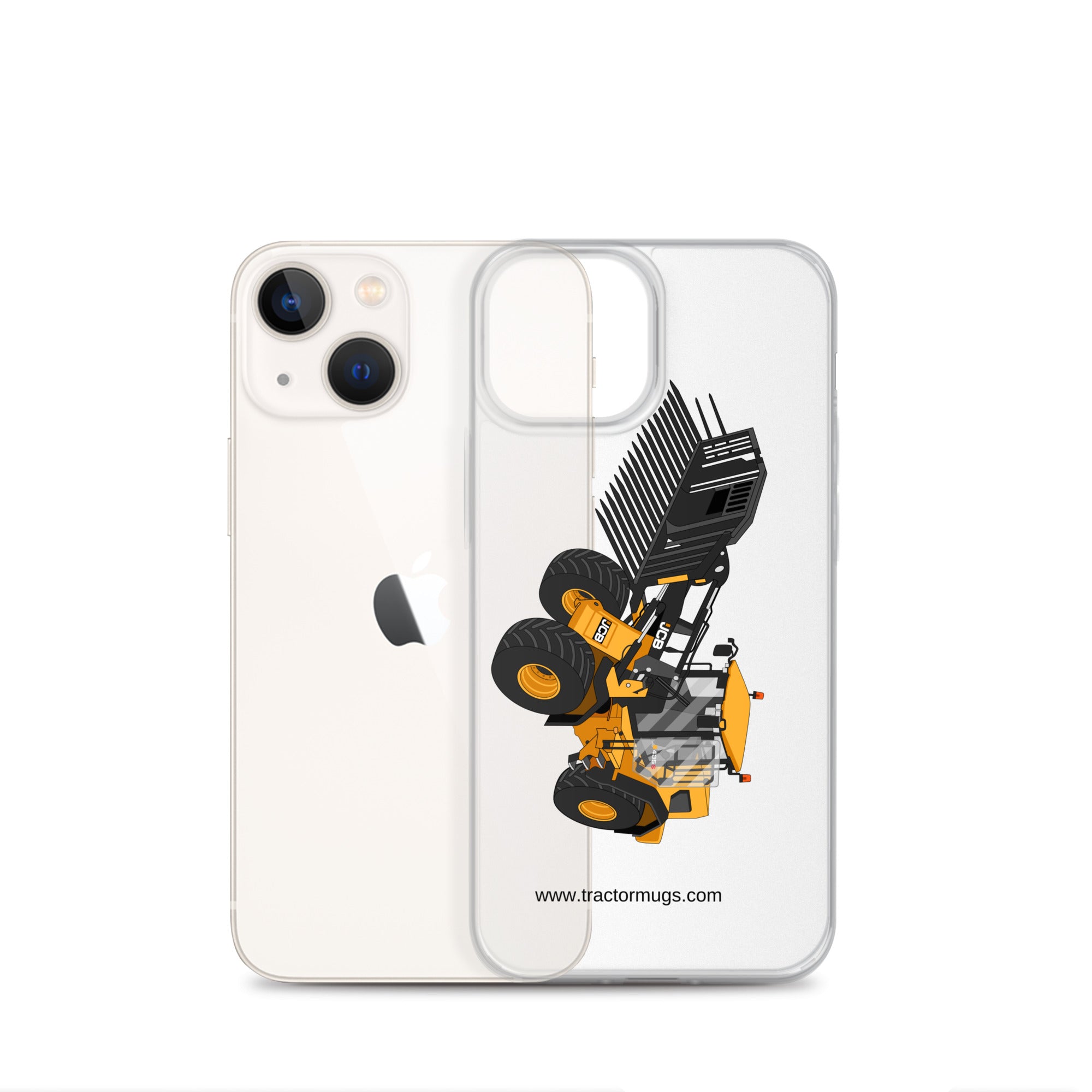 JCB Clear Case for iPhone® JCB 435 S Farm Master | Clear Case for iPhone® Quality Farmers Merch