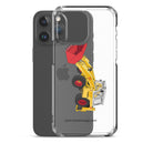 JCB Clear Case for iPhone® JCB 4D Backhoe | Clear Case for iPhone® Quality Farmers Merch