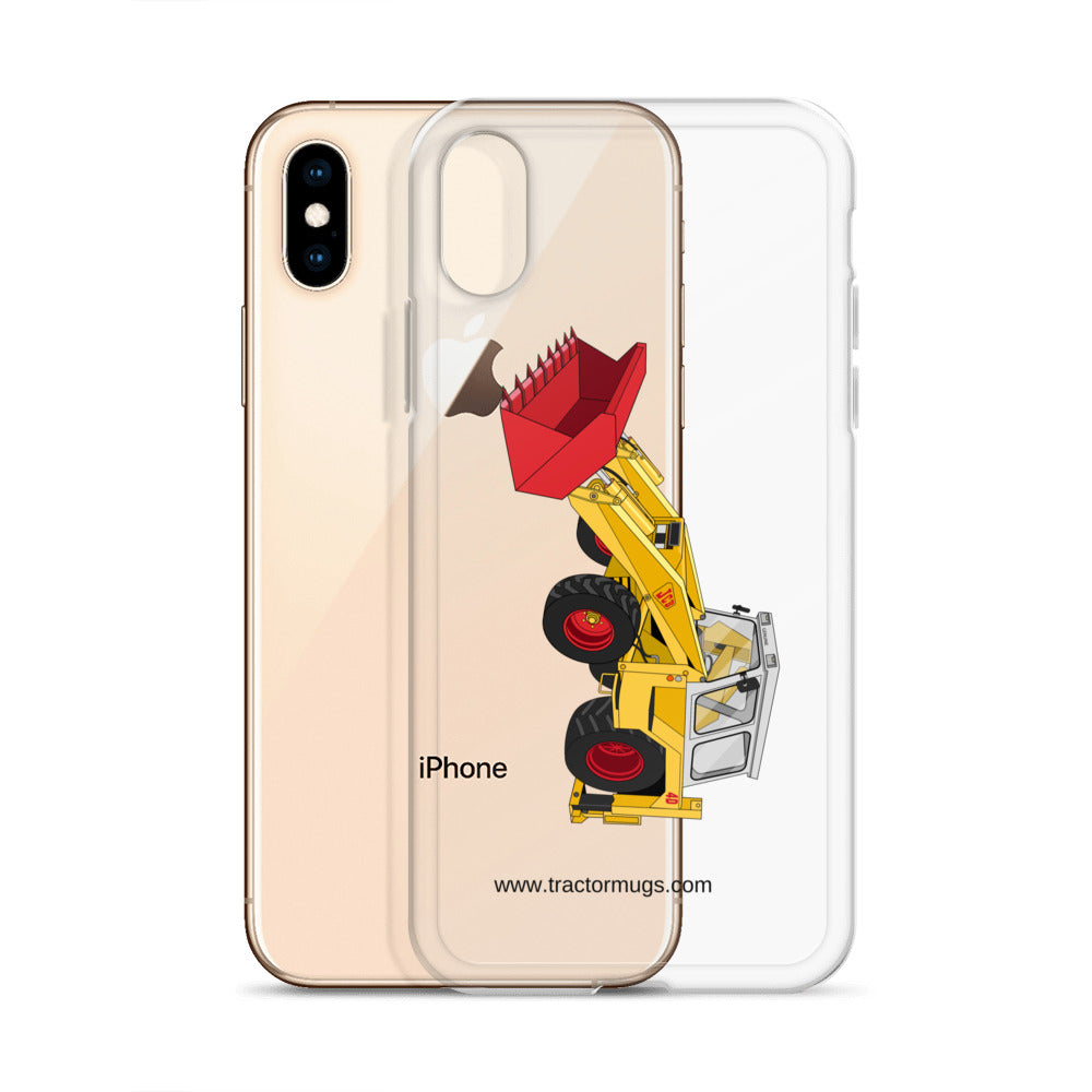 JCB Clear Case for iPhone® JCB 4D Backhoe | Clear Case for iPhone® Quality Farmers Merch