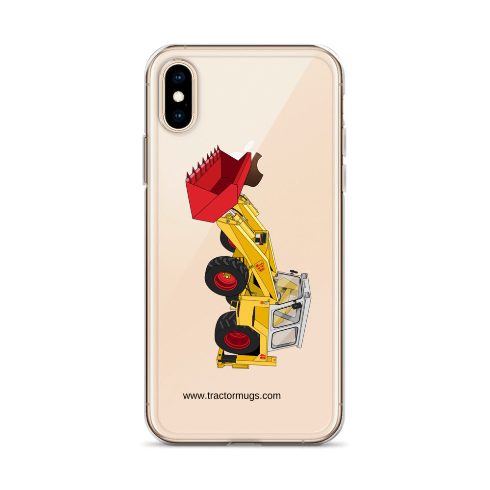 JCB Clear Case for iPhone® JCB 4D Backhoe | Clear Case for iPhone® Quality Farmers Merch
