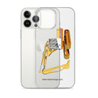 JCB Clear Case for iPhone® JCB 814 Super | Clear Case for iPhone® Quality Farmers Merch