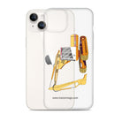 JCB Clear Case for iPhone® JCB 814 Super | Clear Case for iPhone® Quality Farmers Merch