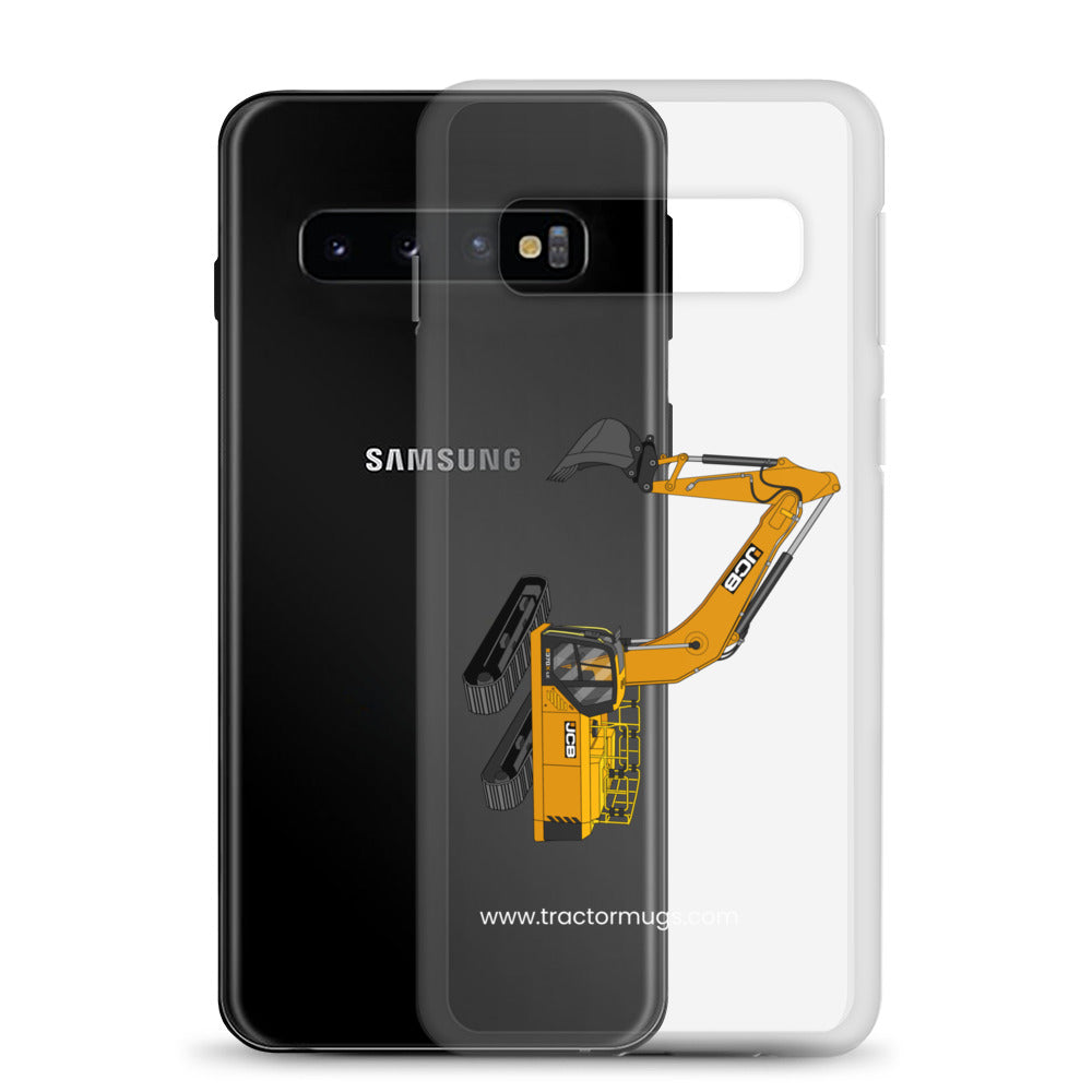 JCB Clear Case for Samsung® JCB 370 LC | Clear Case for Samsung® Quality Farmers Merch