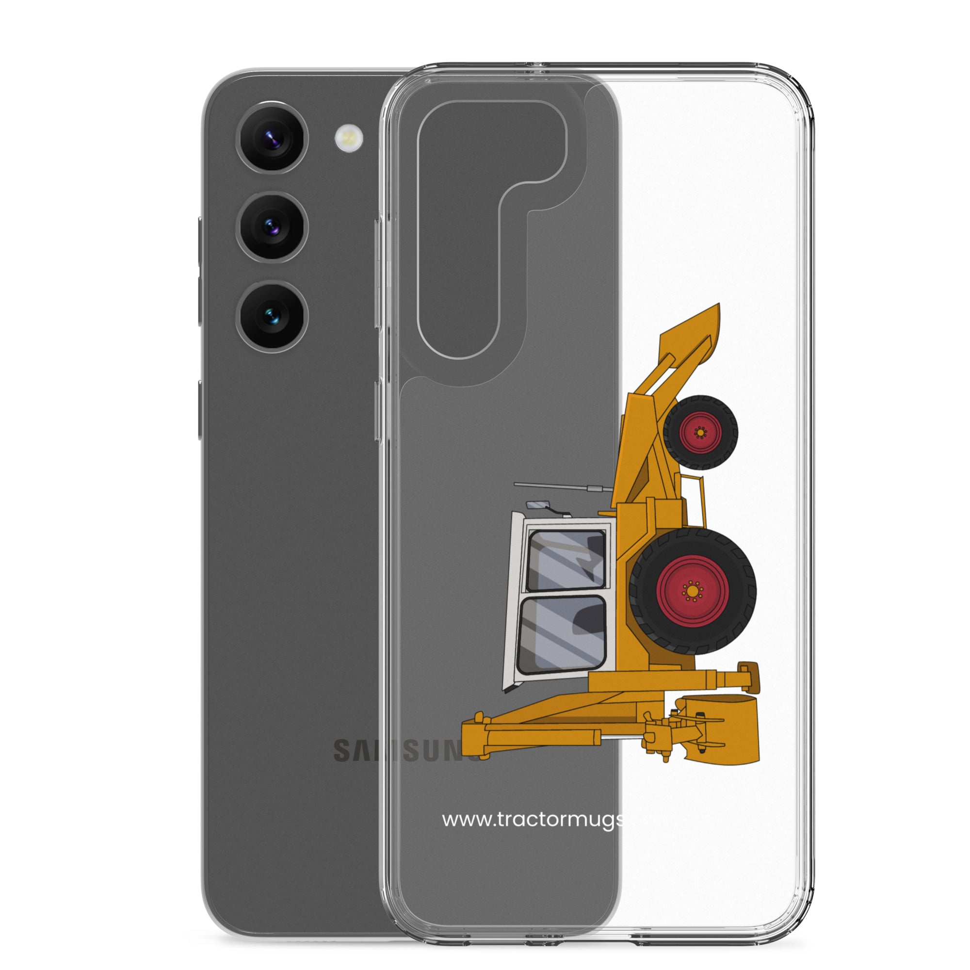 JCB Clear Case for Samsung® JCB 3C (1975) | Clear Case for Samsung® Quality Farmers Merch