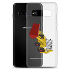 JCB Clear Case for Samsung® JCB 3CX White Cabin 2WD | Clear Case for Samsung® Quality Farmers Merch