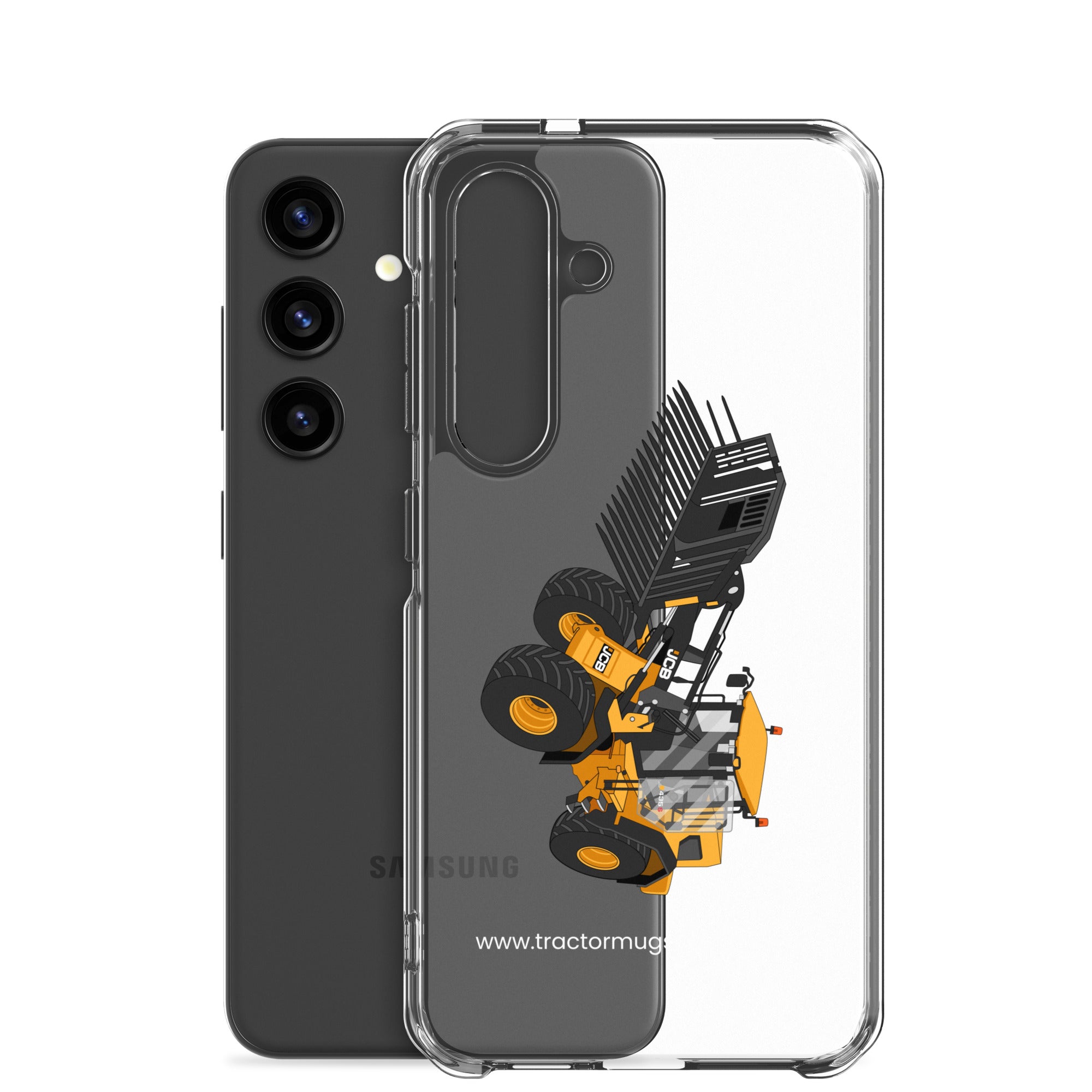 JCB Clear Case for Samsung® JCB 435 S Farm Master | Clear Case for Samsung® Quality Farmers Merch