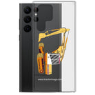 JCB Clear Case for Samsung® JCB 814 Super | Clear Case for Samsung® Quality Farmers Merch