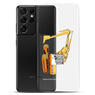 JCB Clear Case for Samsung® JCB 814 Super | Clear Case for Samsung® Quality Farmers Merch