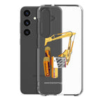 JCB Clear Case for Samsung® JCB 814 Super | Clear Case for Samsung® Quality Farmers Merch