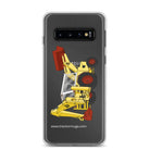 JCB Clear Case for Samsung® Samsung Galaxy S10 JCB 3C II Backhoe | Clear Case for Samsung® Quality Farmers Merch