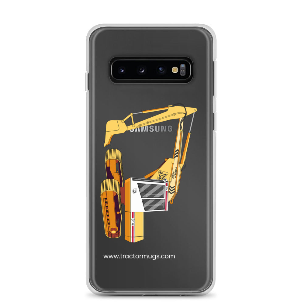 JCB Clear Case for Samsung® Samsung Galaxy S10 JCB 814 Super | Clear Case for Samsung® Quality Farmers Merch