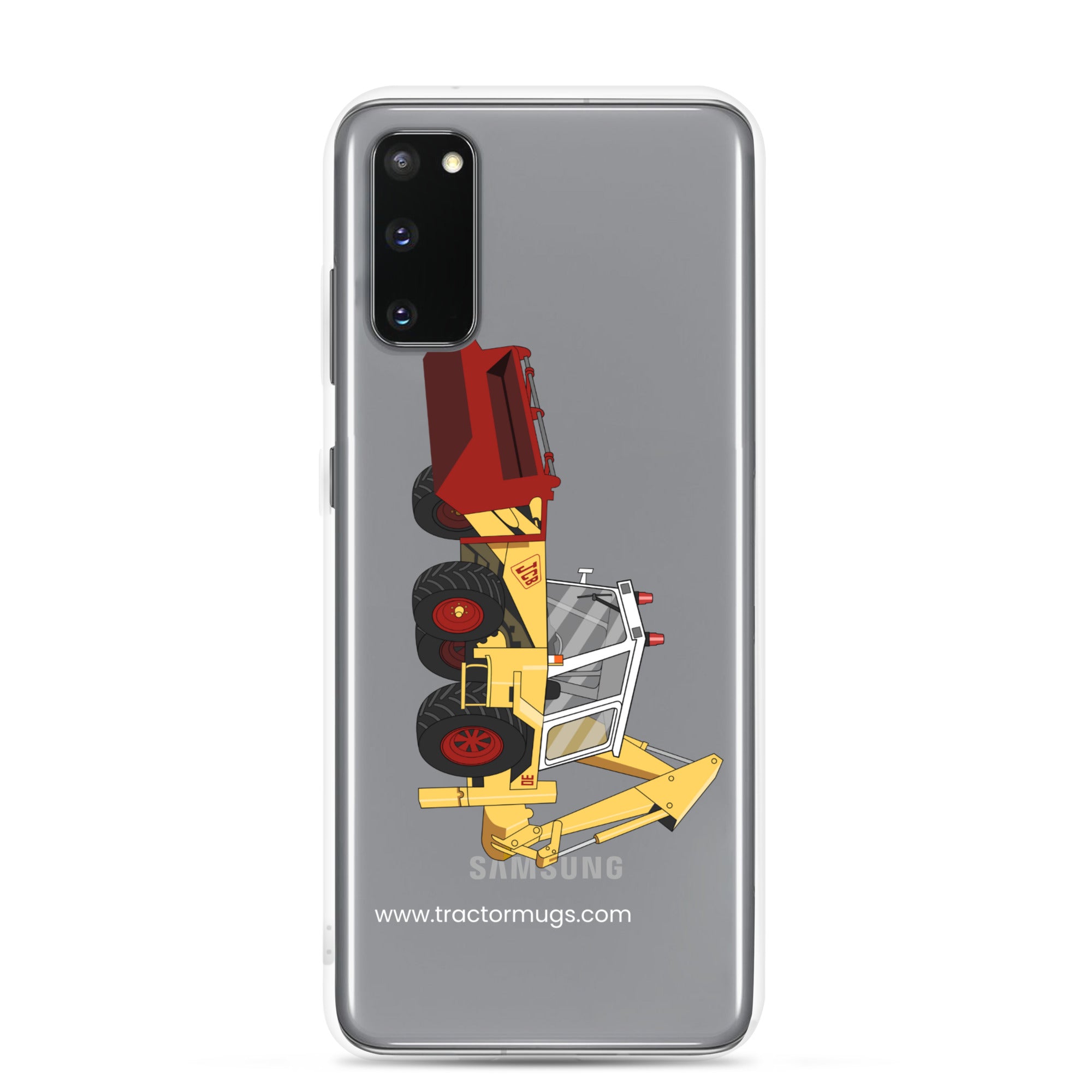 JCB Clear Case for Samsung® Samsung Galaxy S20 JCB 3D (1975) | Clear Case for Samsung® Quality Farmers Merch