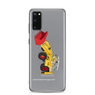 JCB Clear Case for Samsung® Samsung Galaxy S20 JCB 4D Backhoe | Clear Case for Samsung® Quality Farmers Merch