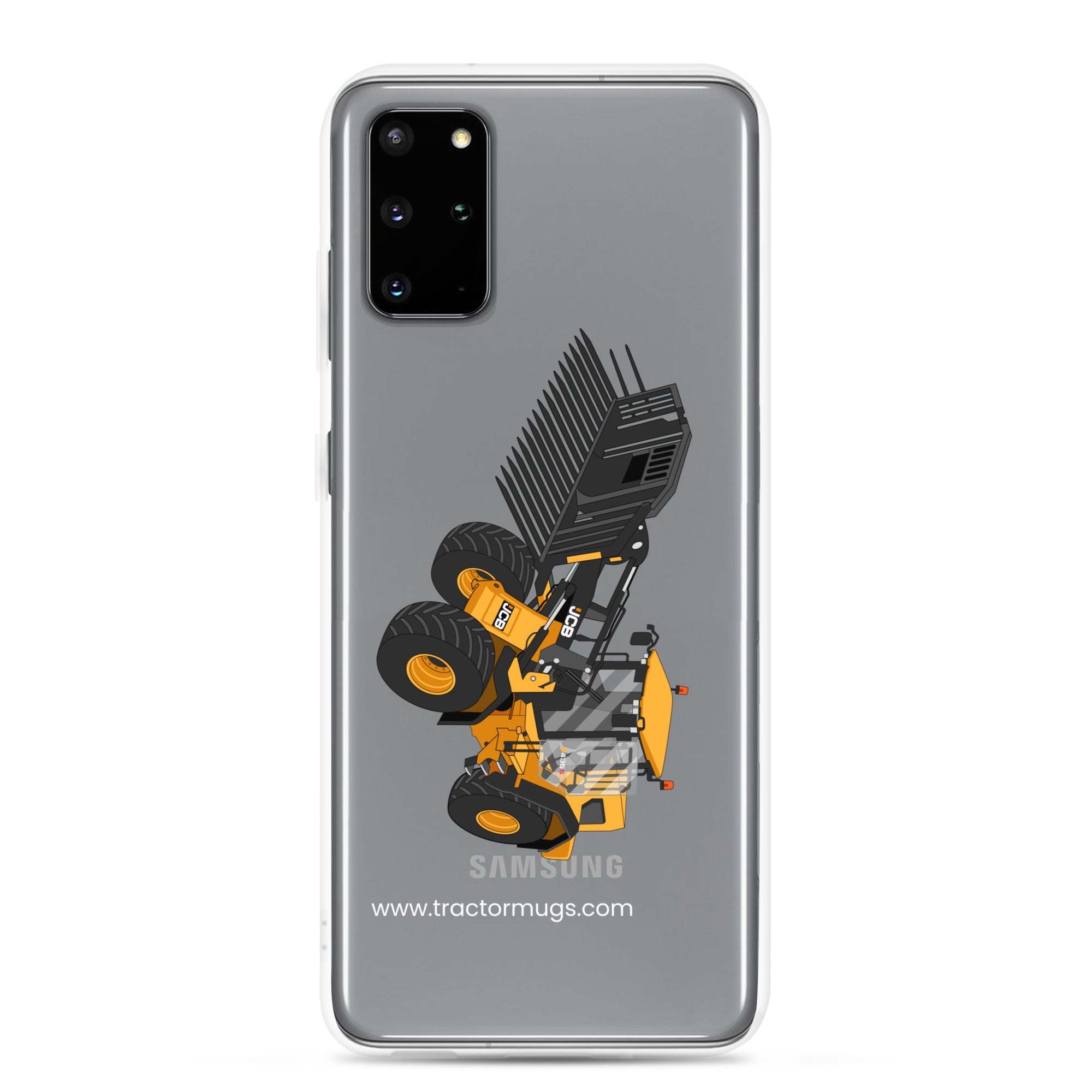 JCB Clear Case for Samsung® Samsung Galaxy S20 Plus JCB 435 S Farm Master | Clear Case for Samsung® Quality Farmers Merch