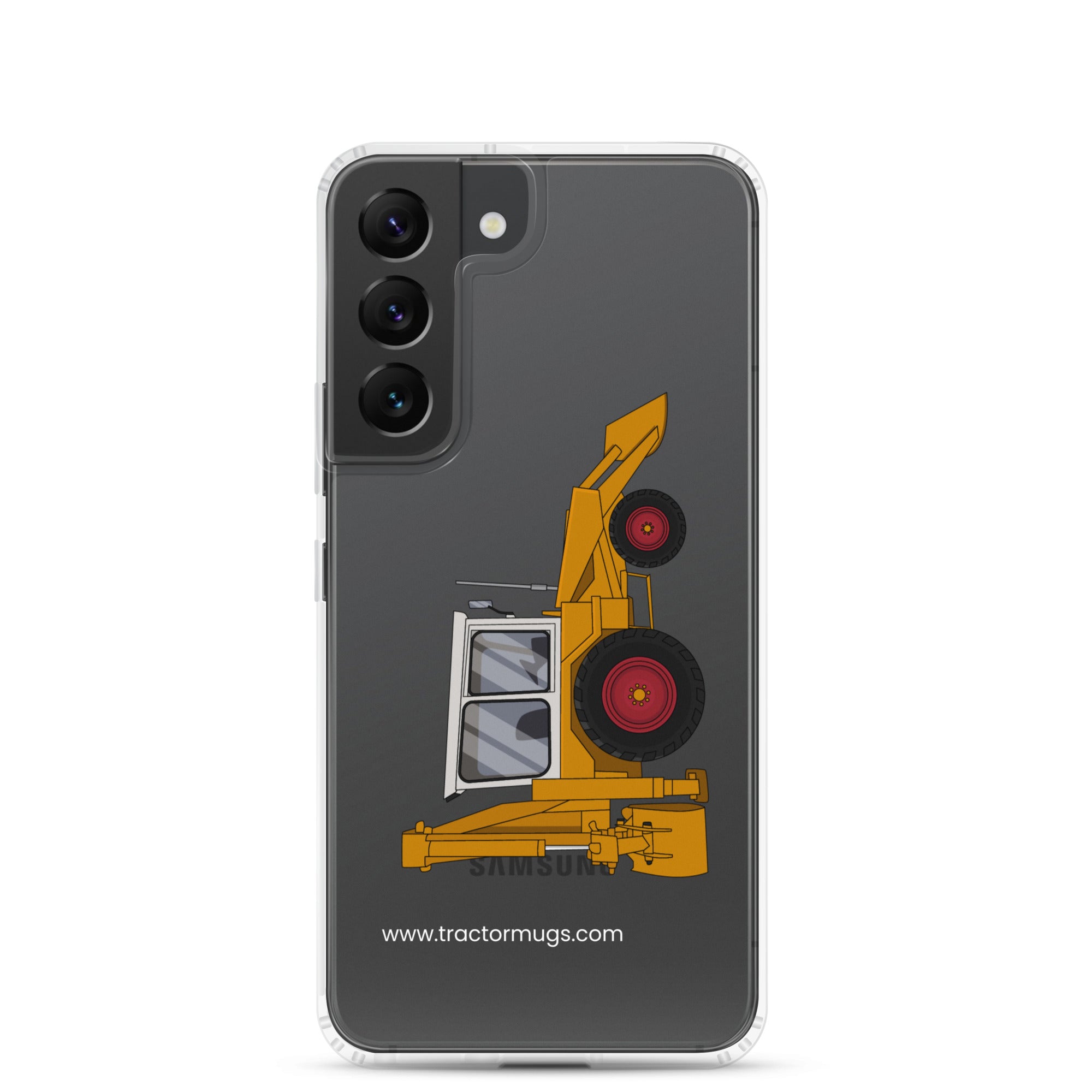 JCB Clear Case for Samsung® Samsung Galaxy S22 JCB 3C (1975) | Clear Case for Samsung® Quality Farmers Merch